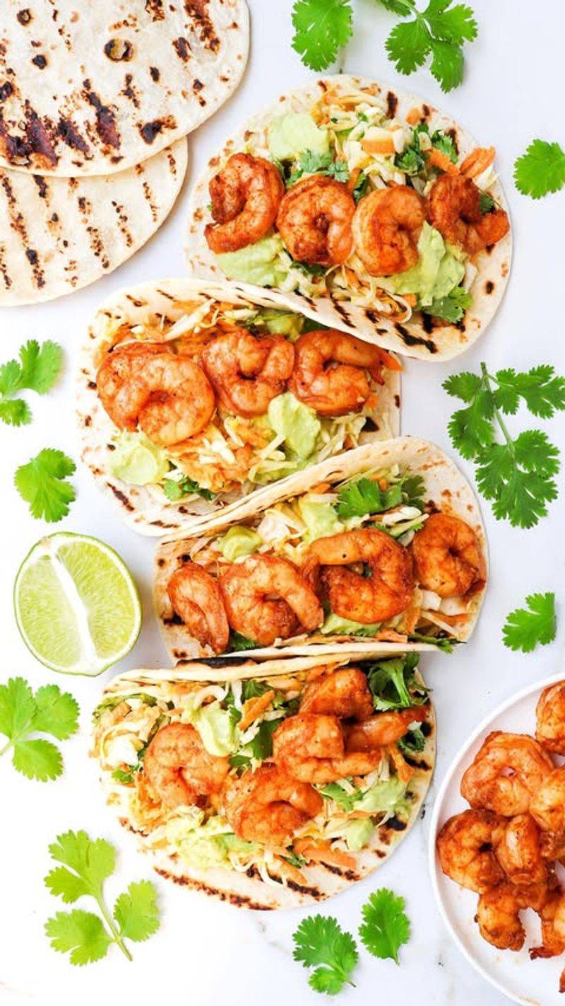 Air Fryer Shrimp Tacos