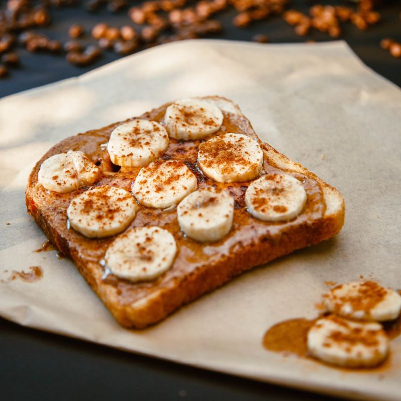 Almond Butter and Banana Toast