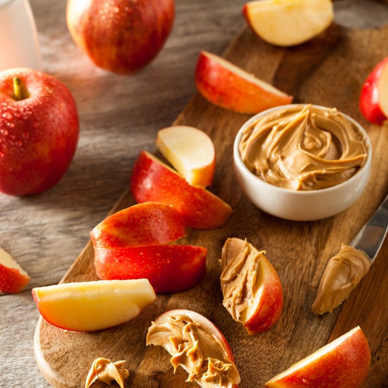 Apple Slices with Almond Butter