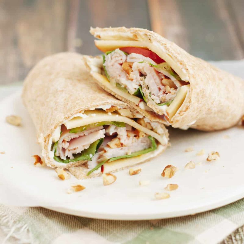 Apple & Brie Turkey Wrap