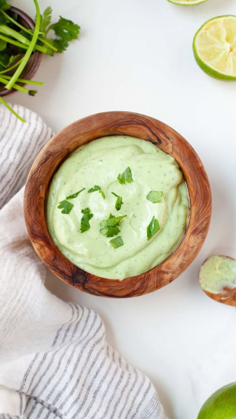 Avocado Lime Cream Cheese Dip