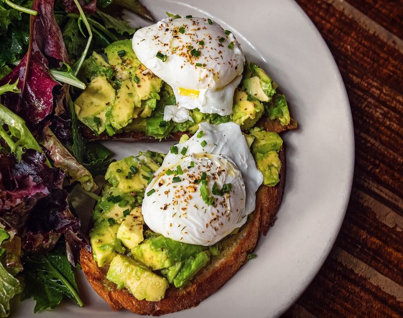 Avocado Toast with Poached Eggs