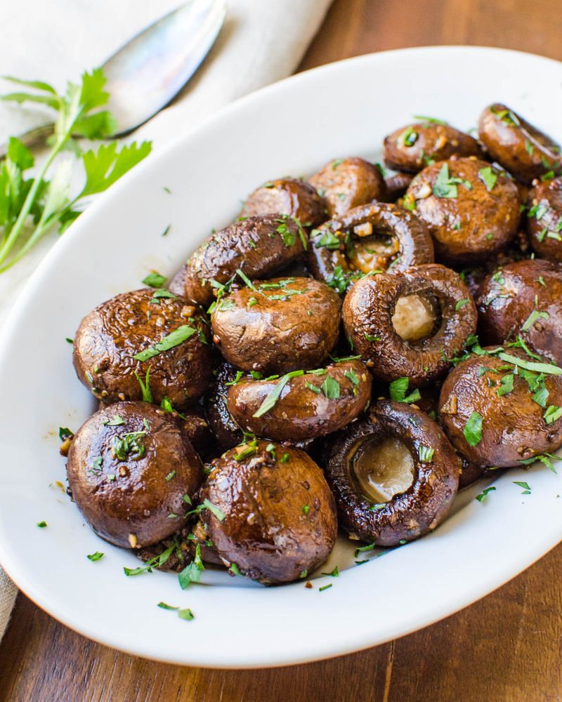 Balsamic Glazed Mushrooms