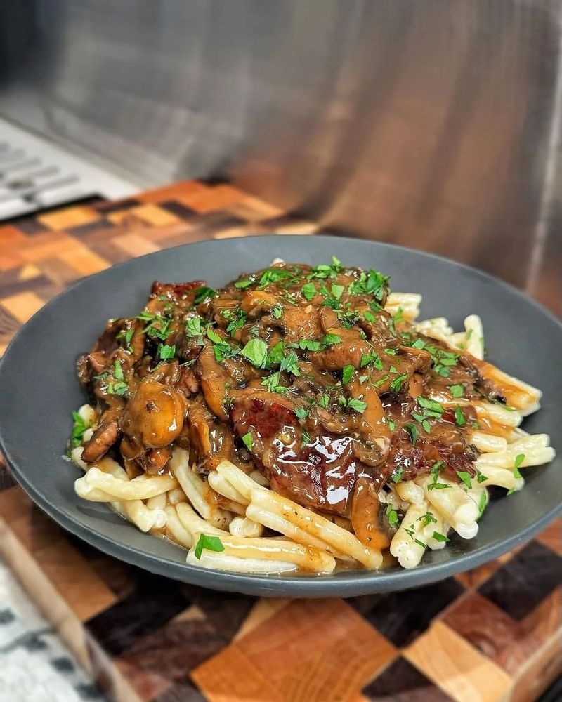 Beef Stroganoff