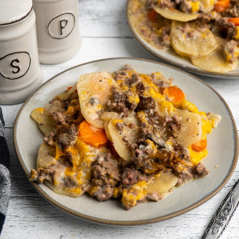 Beef and Potato Casserole