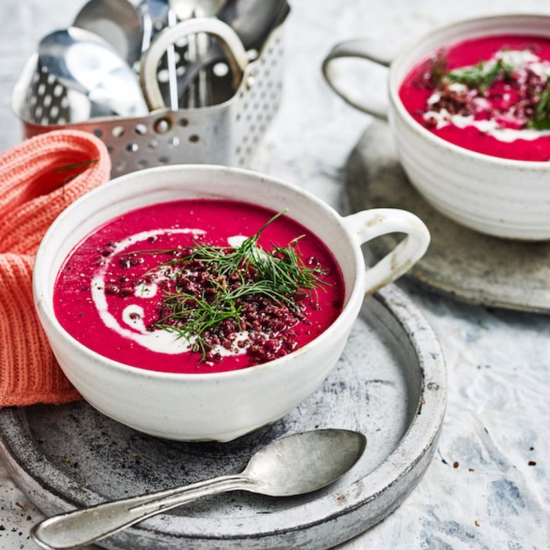 Beetroot and Ginger Soup