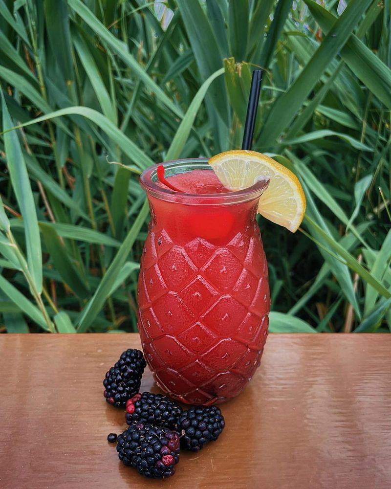 Blackberry and Peach Sangria