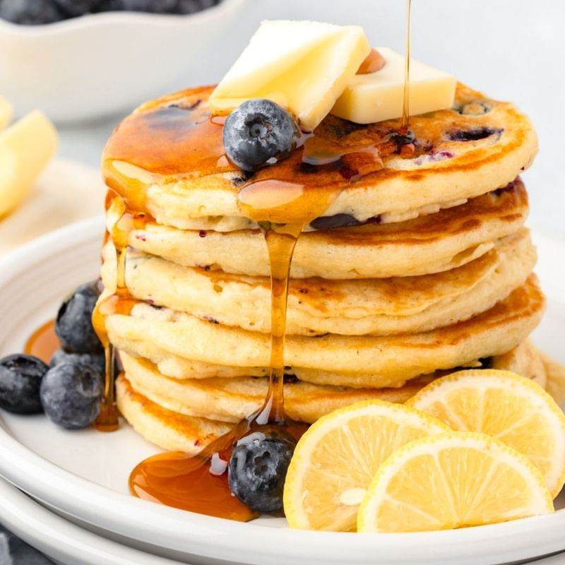 Blueberry Lemon Pancakes