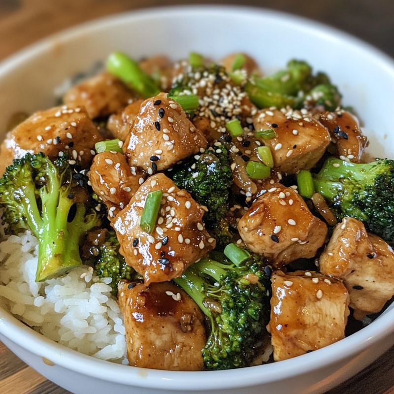 Broccoli Almond Stir-Fry