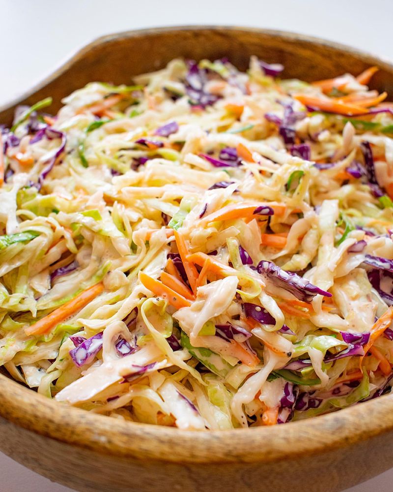 Cabbage and Apple Slaw