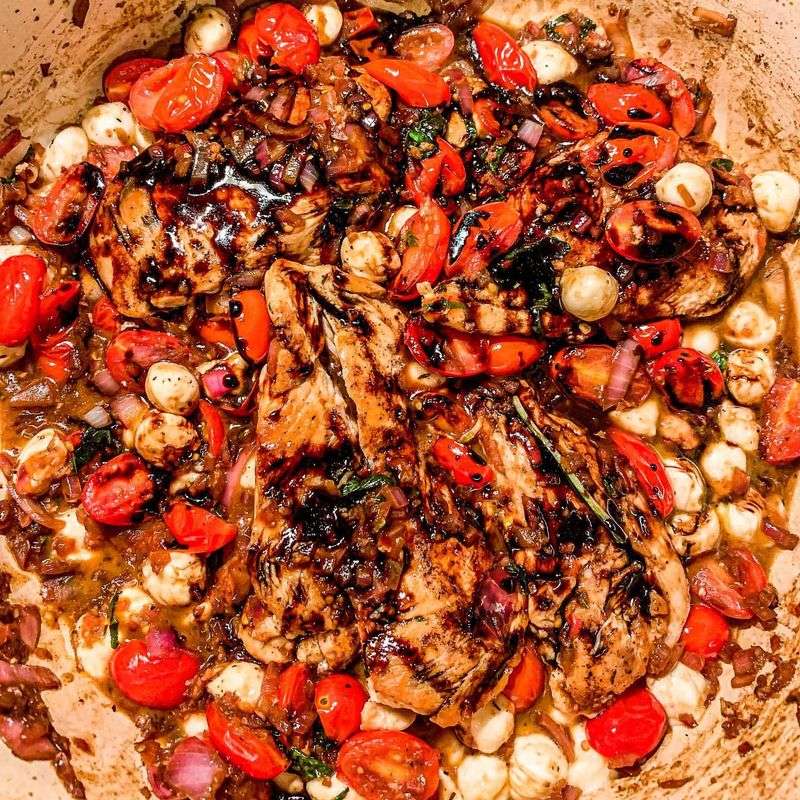 Caprese Chicken Skillet