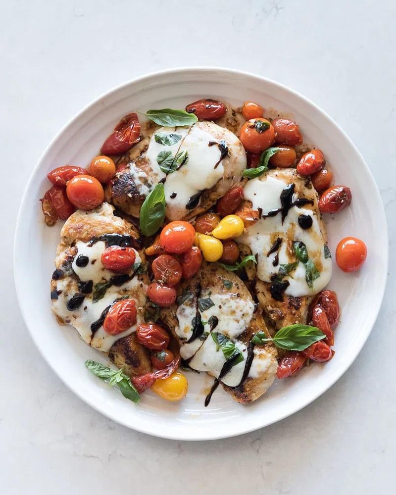 Caprese Chicken Skillet