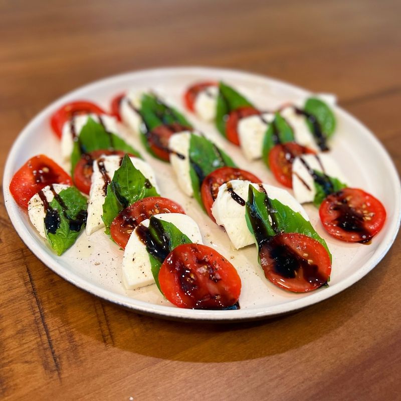 Caprese Salad with Balsamic Reduction