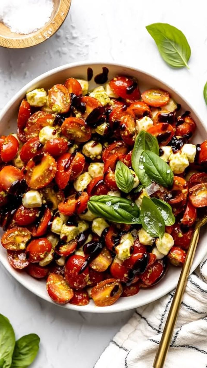 Caprese Salad with Pesto