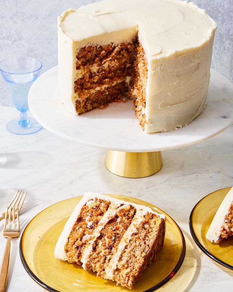 Carrot Cake with Cream Cheese Frosting