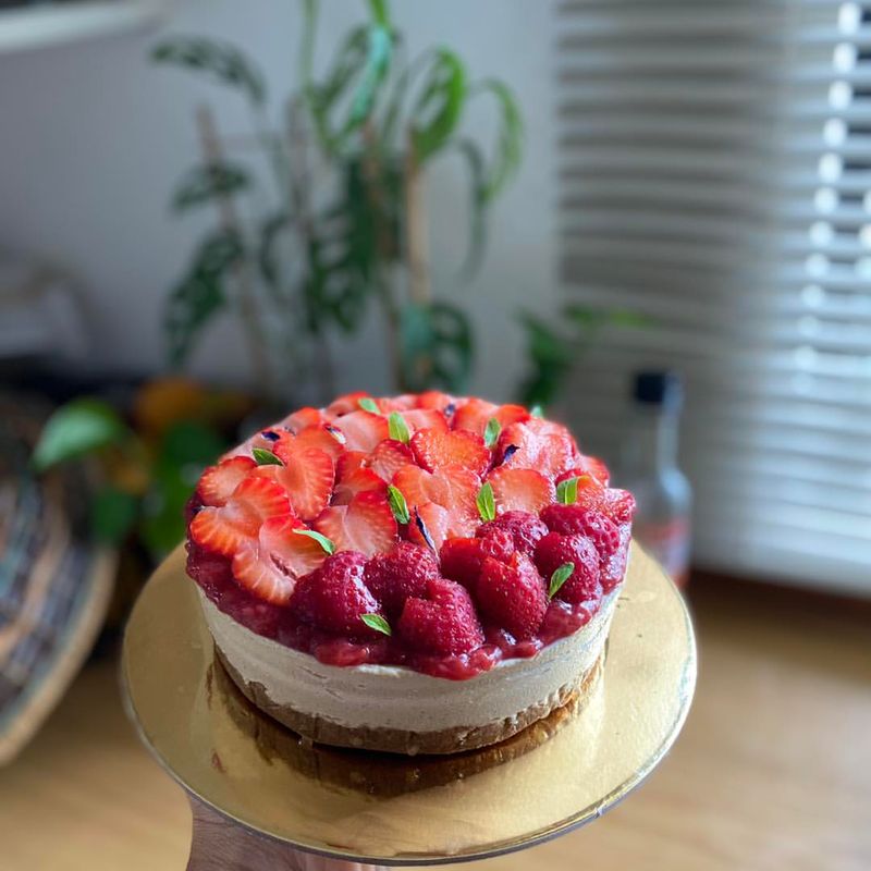 Cashew Cream Cheesecake