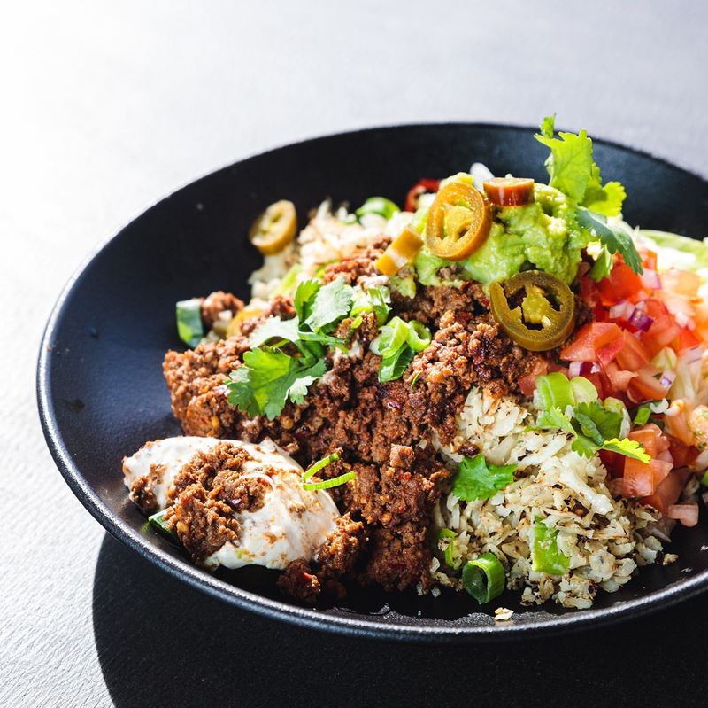 Cauliflower Rice Burrito Bowls