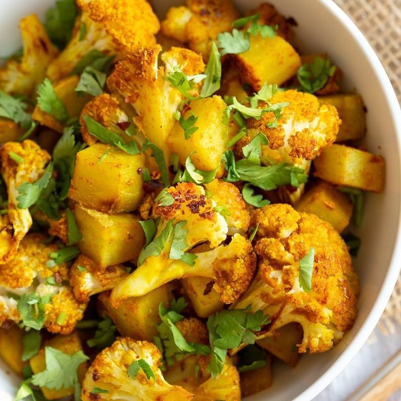 Cauliflower and Potato Bake