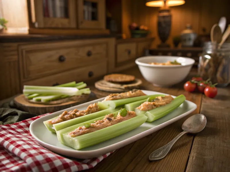 Celery Sticks with Peanut Butter