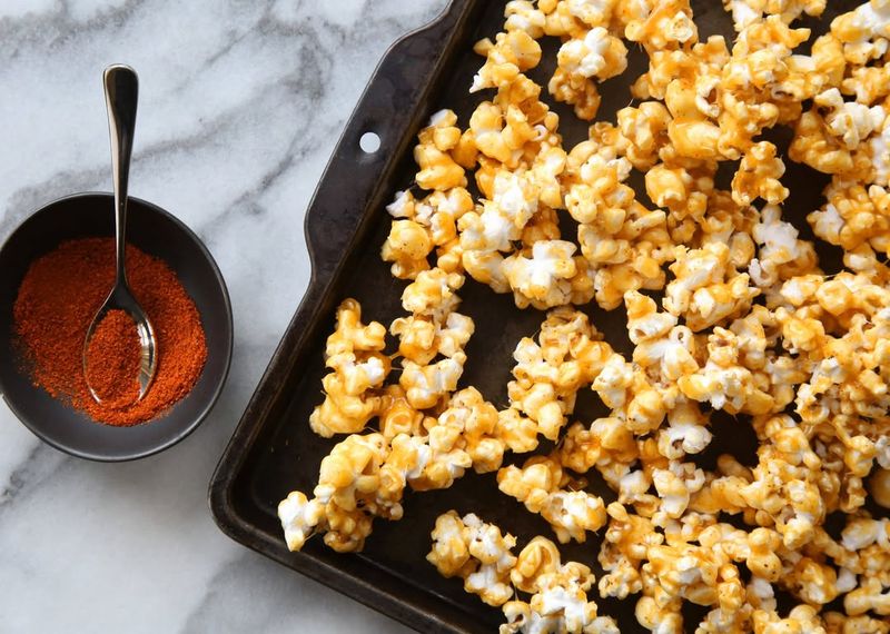 Chai Spiced Popcorn