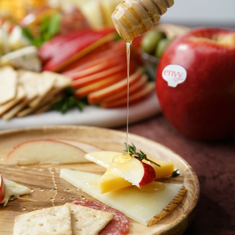 Cheese and Apple Slices