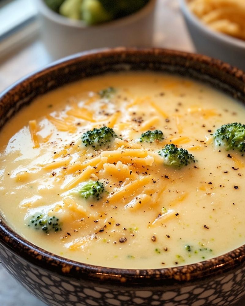 Cheesy Broccoli Soup