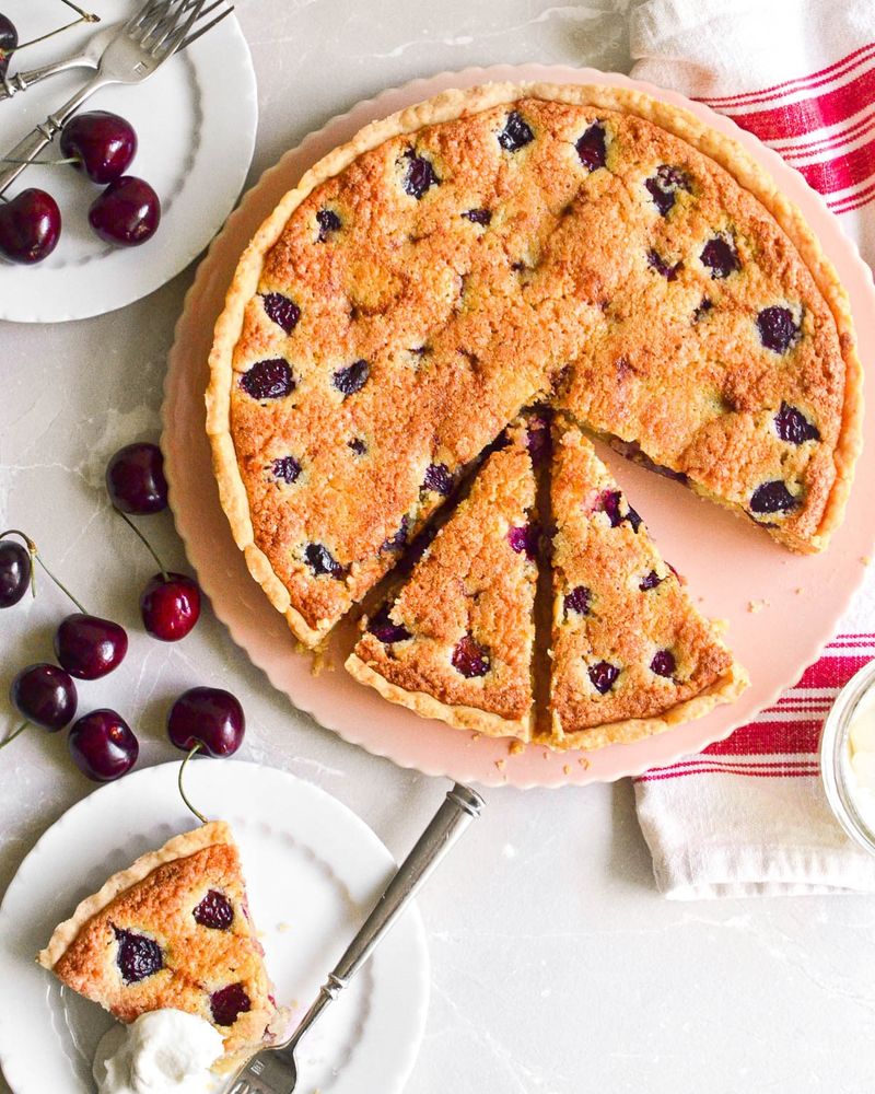 Cherry Almond Tart