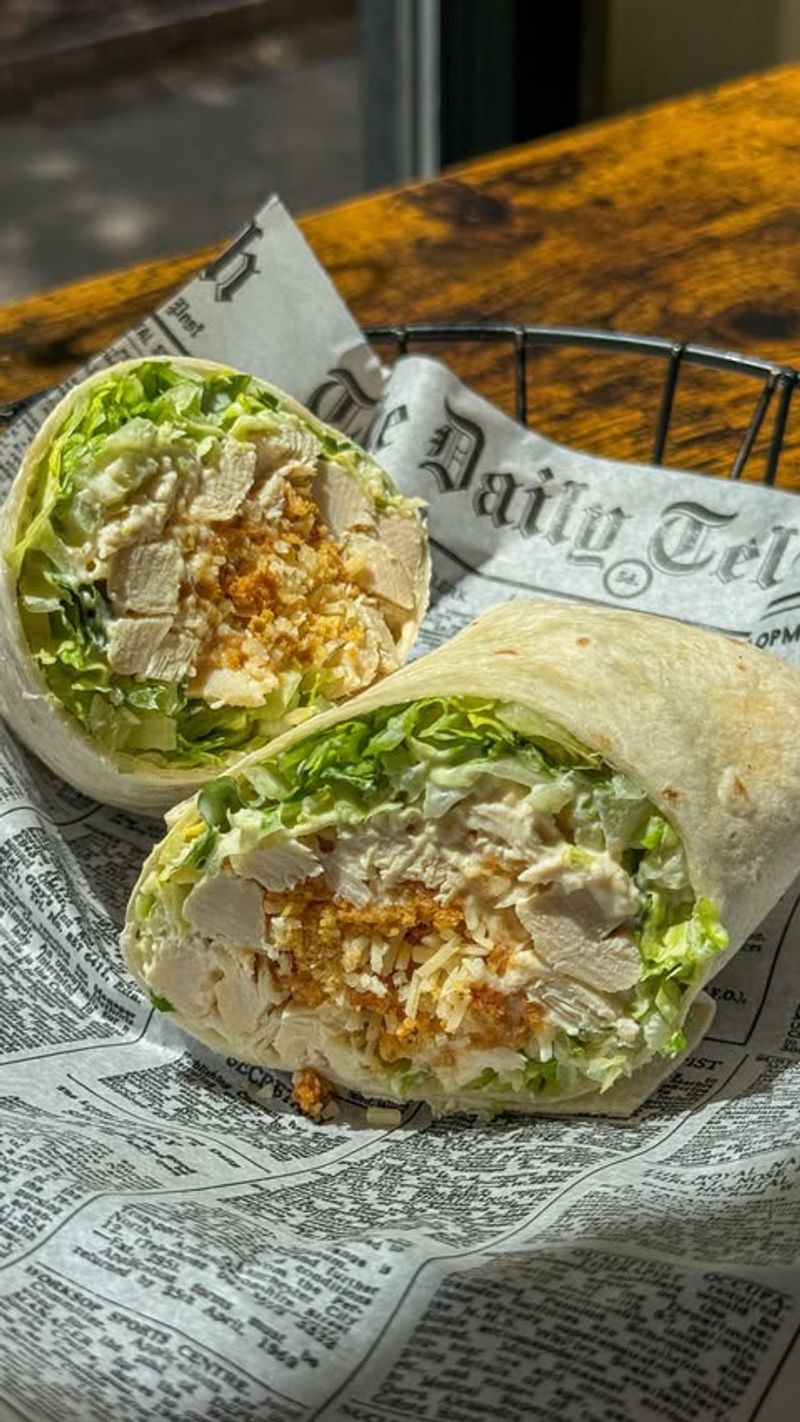 Chicken Caesar Wraps