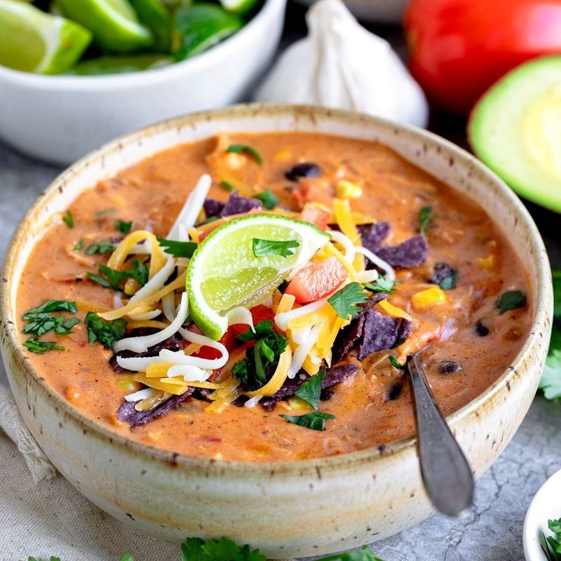 Chicken Enchilada Soup