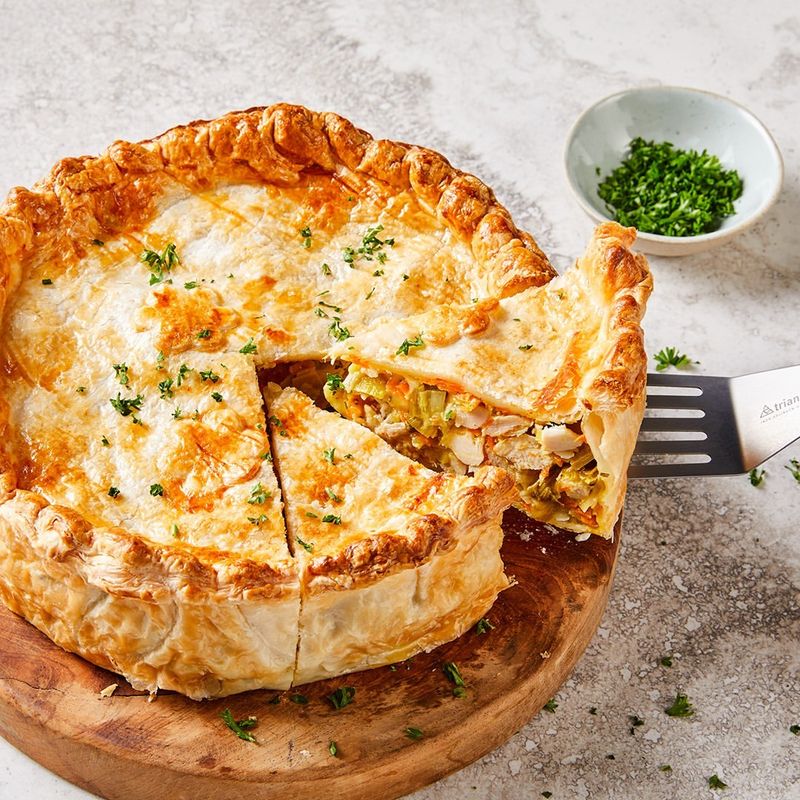 Chicken and Leek Pie