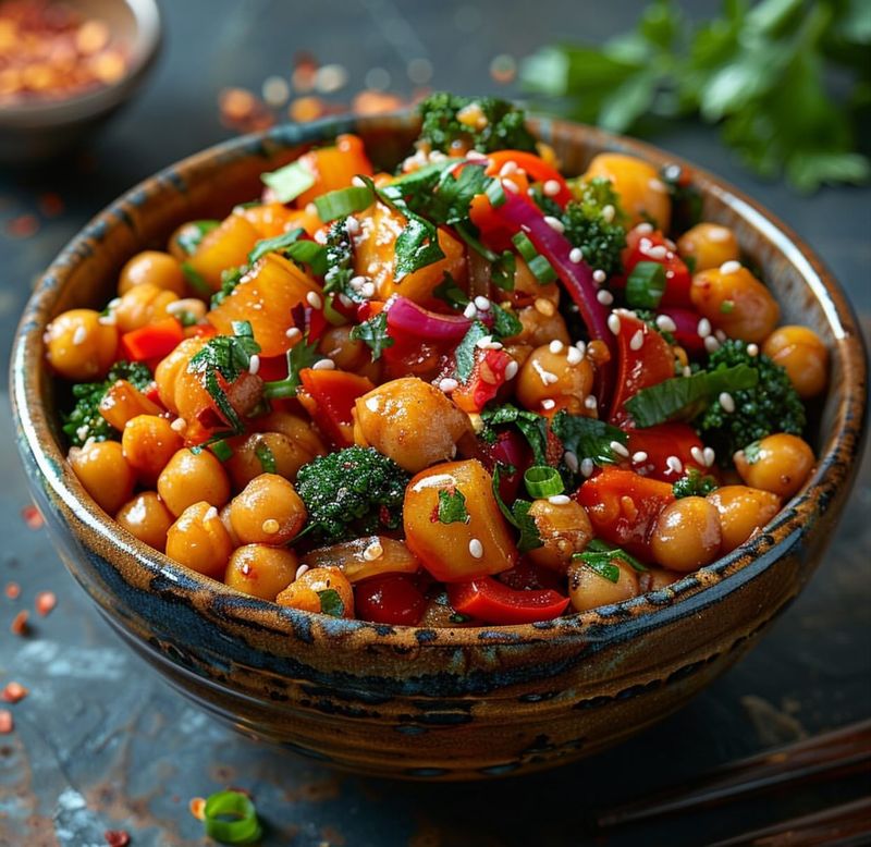 Chickpea Stir-Fry