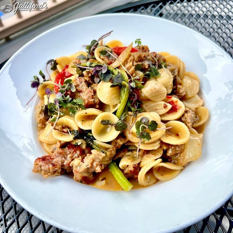 Chorizo and Kale Orecchiette