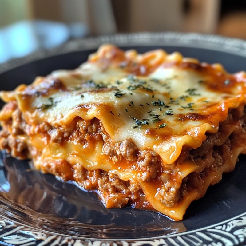 Classic Beef Lasagna