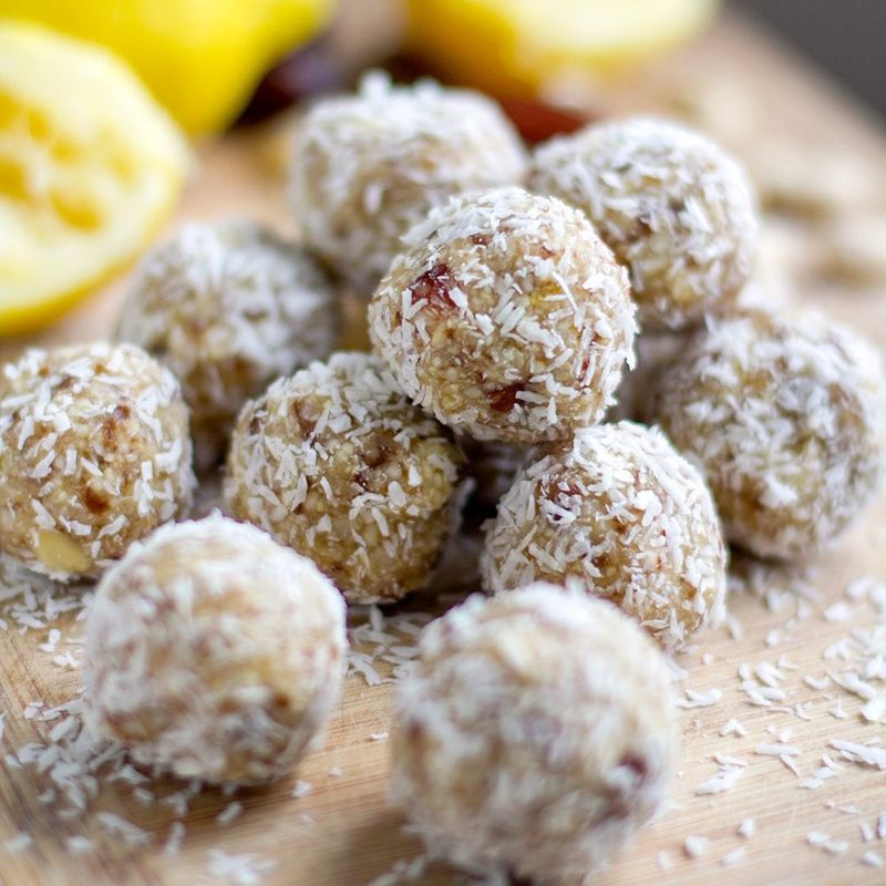 Coconut Date Balls