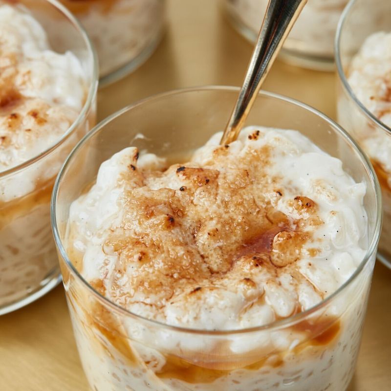 Coconut Milk Rice Pudding