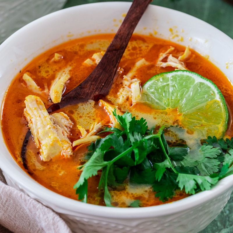 Coconut and Lemongrass Chicken Soup