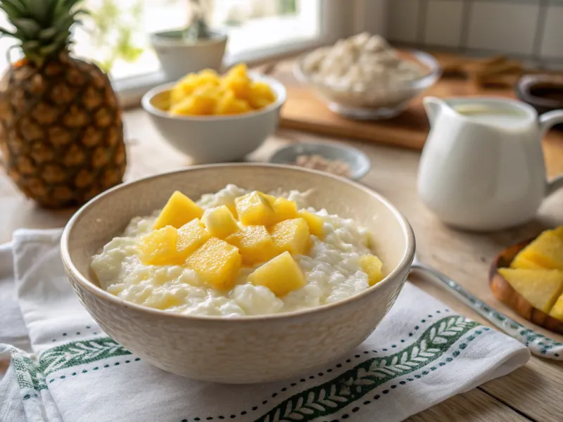 Cottage Cheese with Pineapple