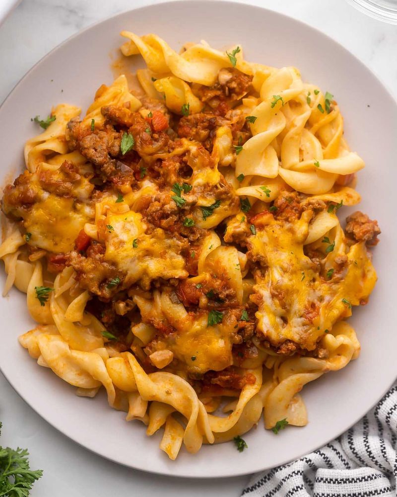 Creamy Beef and Noodle Casserole