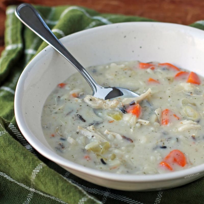 Creamy Chicken and Wild Rice Soup