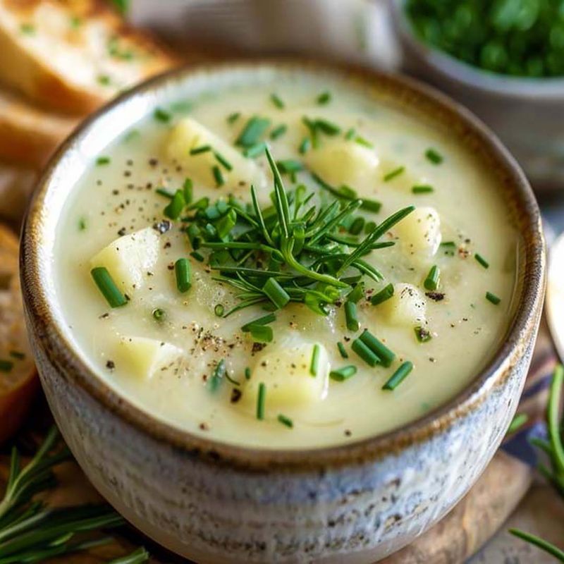 Creamy Leek and Potato Soup