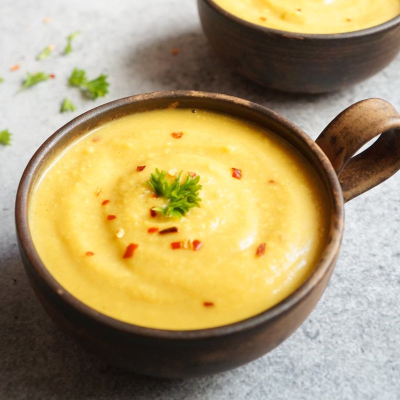 Curried Cauliflower Soup