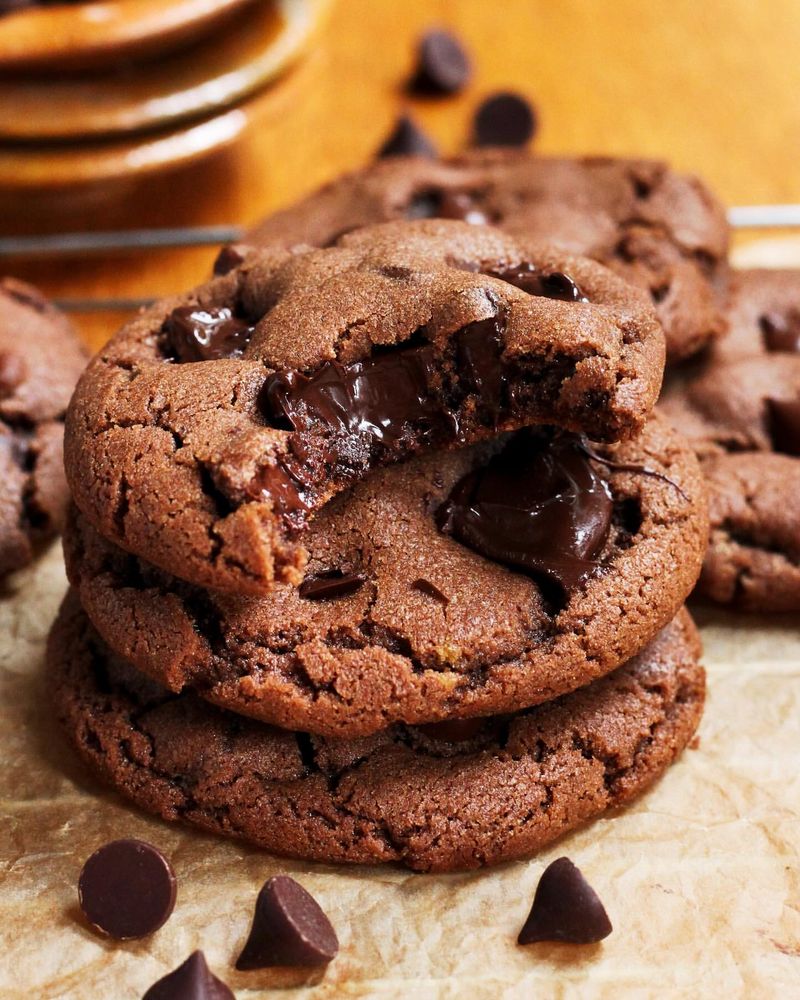 Double Chocolate Cookies