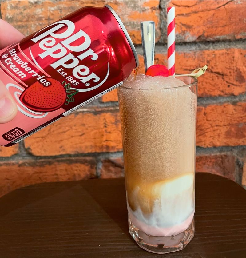 Dr. Pepper Float