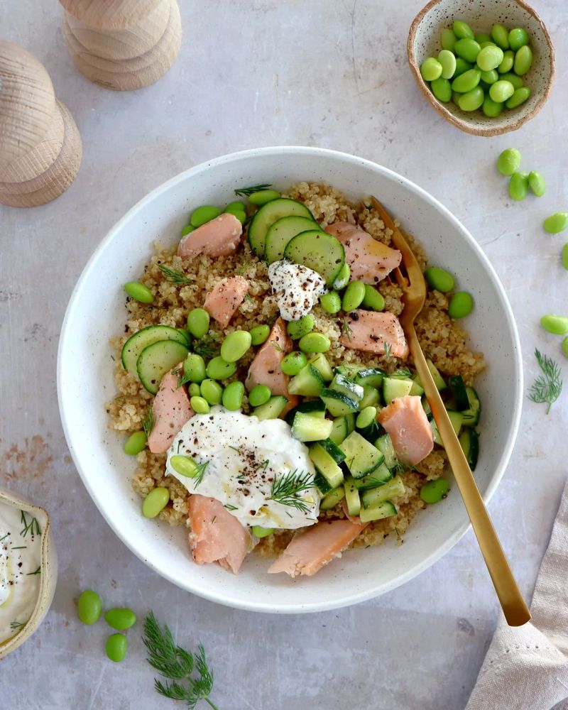 Edamame & Quinoa Bowl