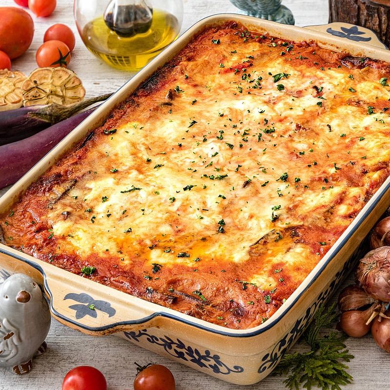 Eggplant Parmesan Casserole