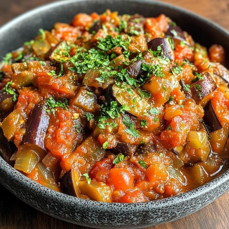 Eggplant and Tomato Stew