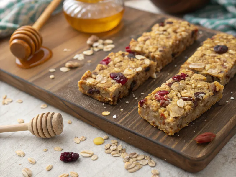 Fruit and Nut Granola Bars