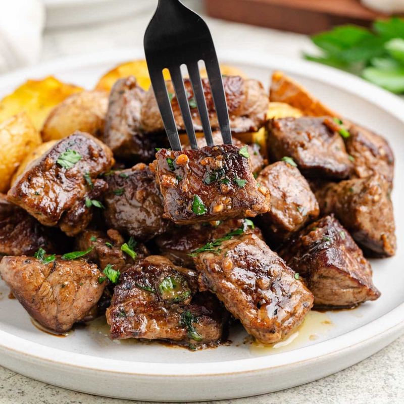 Garlic Butter Steak Bites