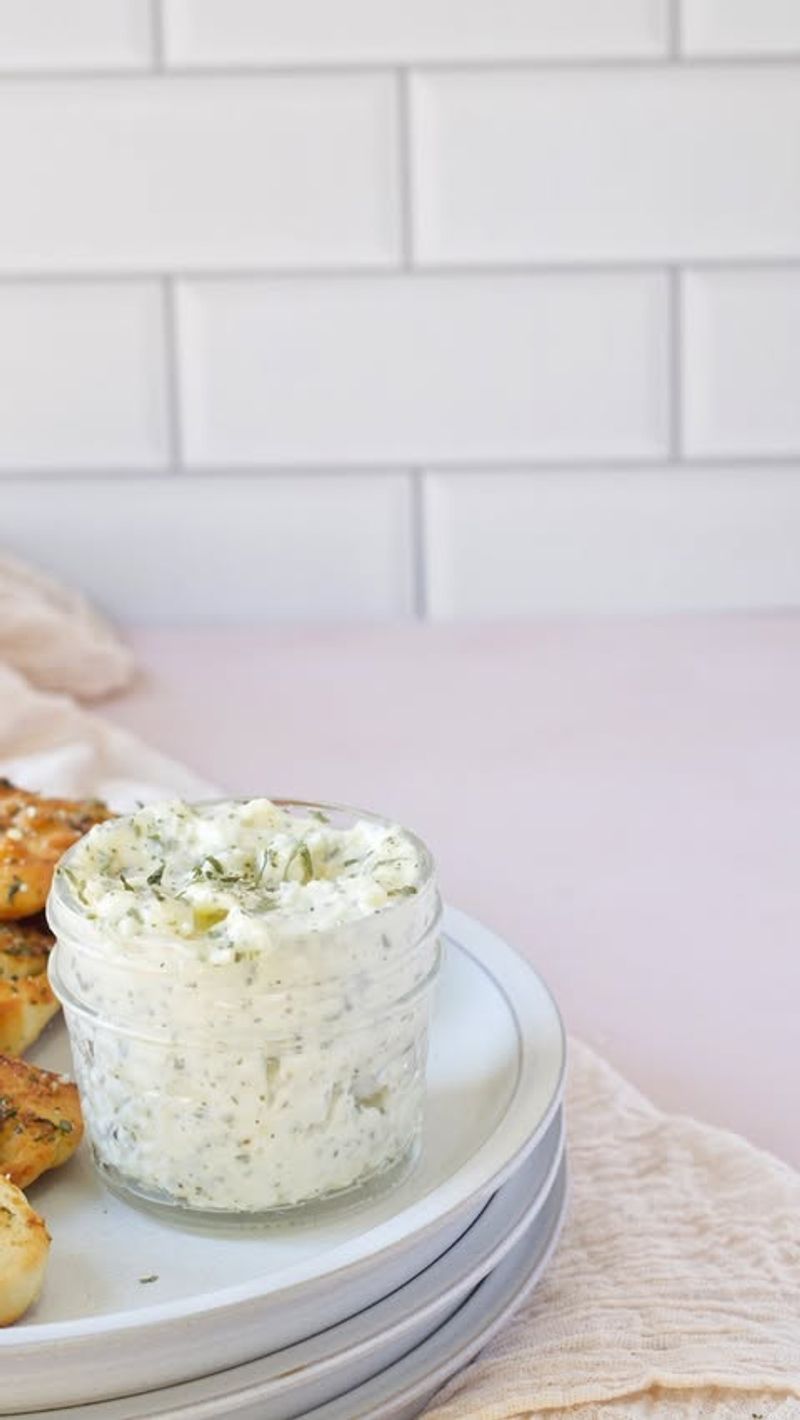 Garlic Parmesan Cream Cheese Dip