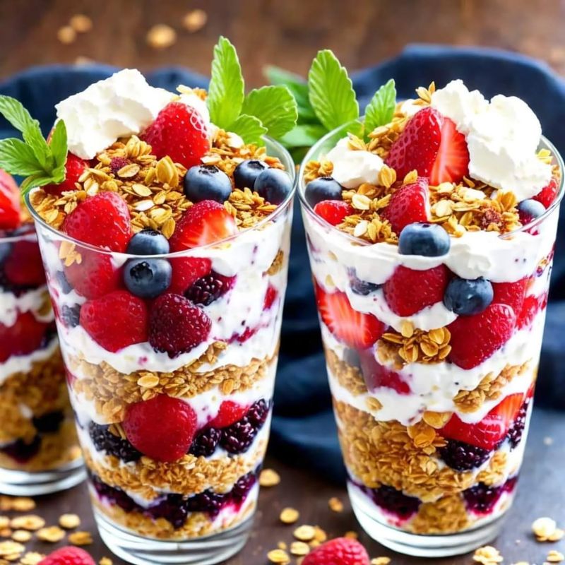 Greek Yogurt Parfaits